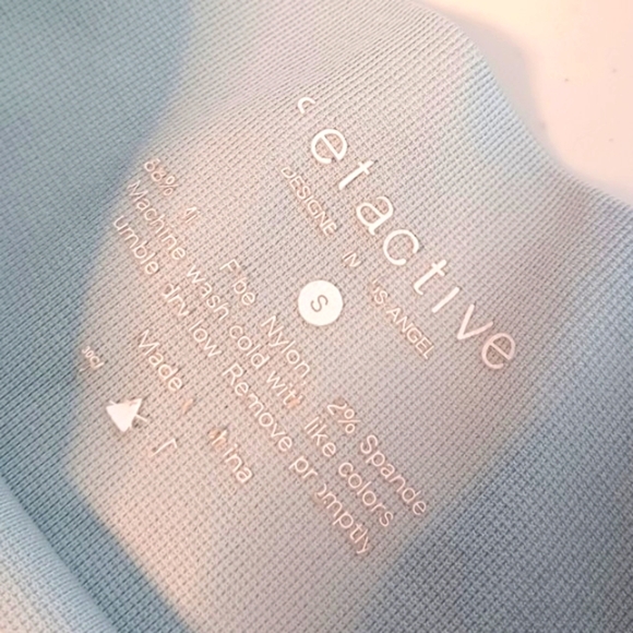 Set Active Sculpt Flex Sz S Leggings - Picture 12 of 14